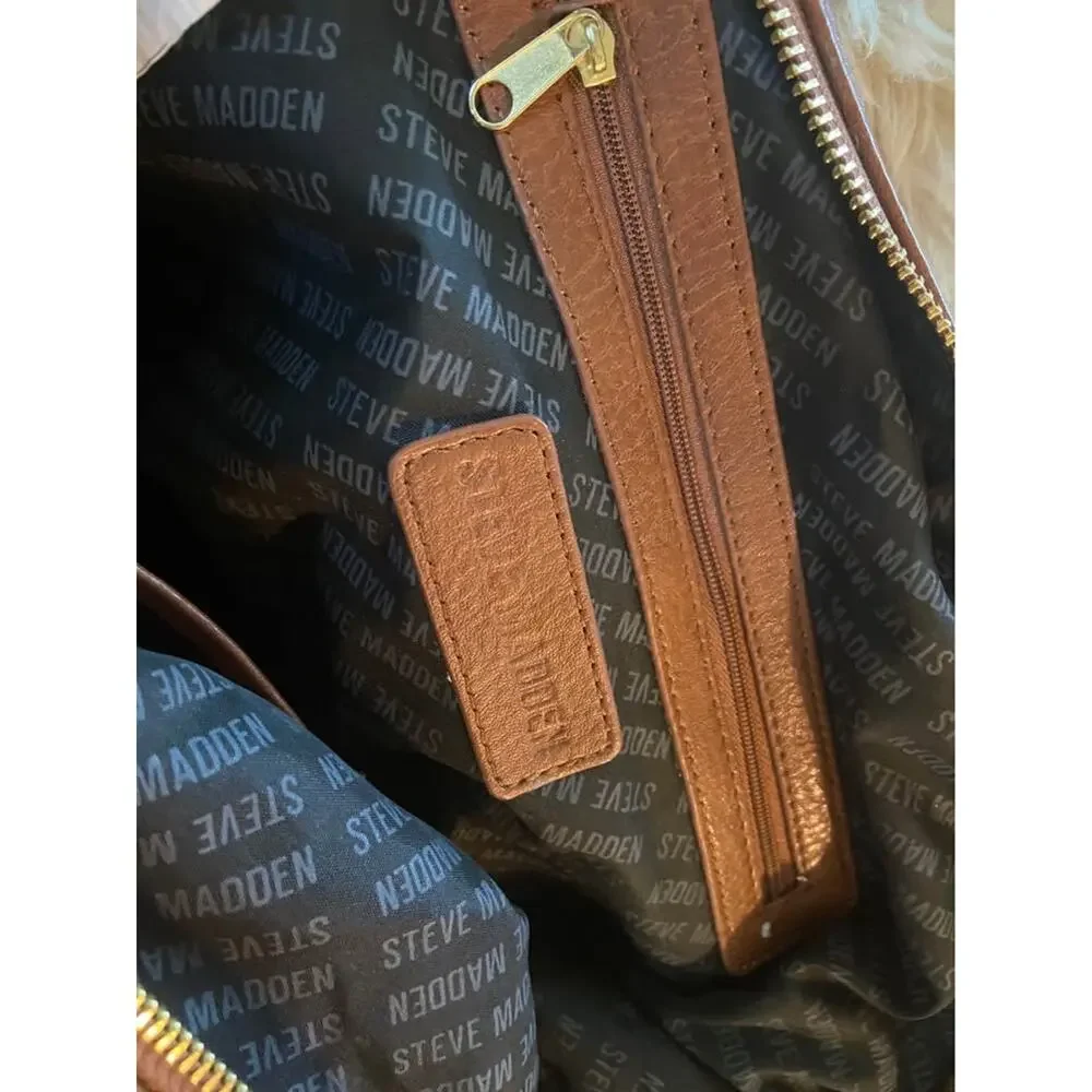 Steve Madden B Marlow Cognac Satchel